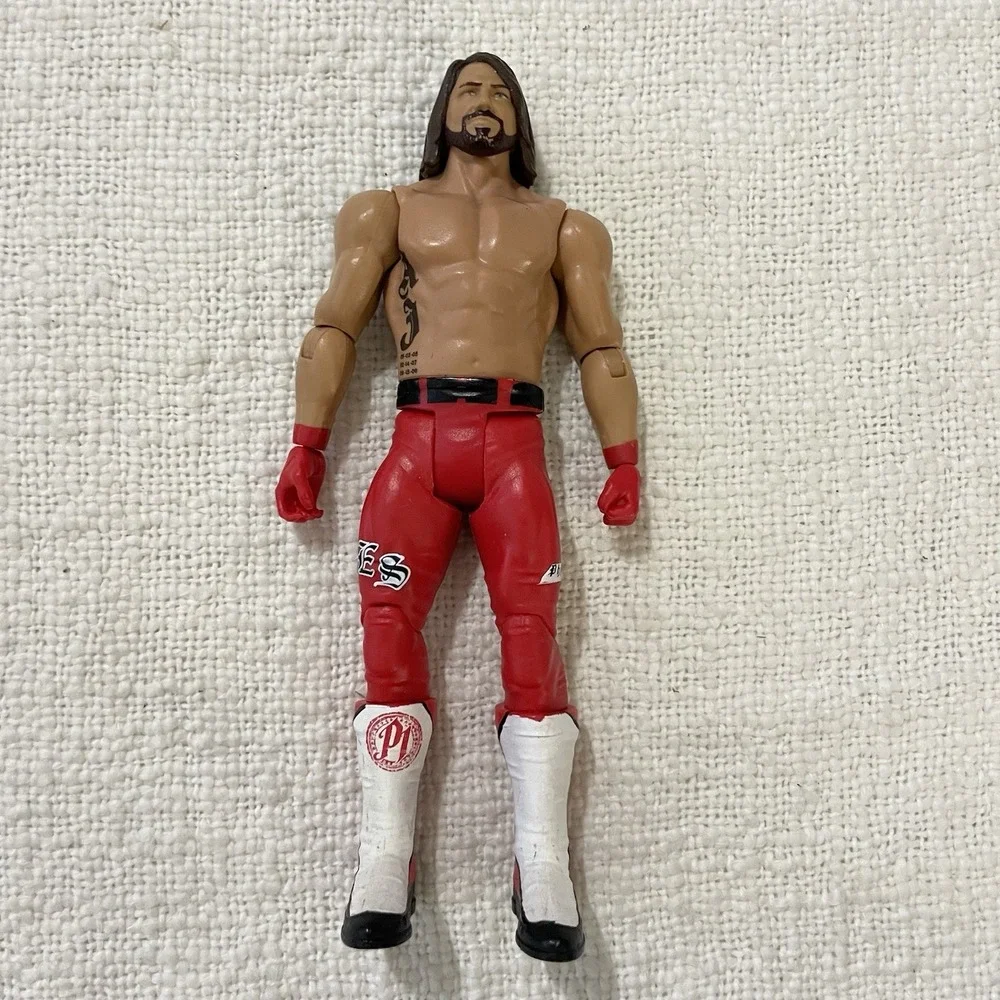 WWE 2017 AJ Styles Red Attire Action Figure Toy Collectible‎ Holidays Gift